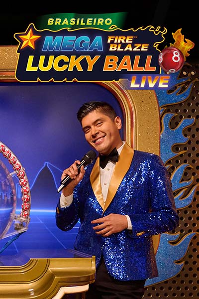 Mega Fire Blaze Lucky Ball Brasileiro